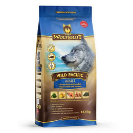 Produktbild von Wolfsblut Wild Pacific Getreidefreies Hundefutter mit Fisch 2 x 12,5 kg