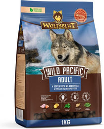 Wolfsblut Wild Pacific Hundefutter Adult Lachs Getreidefrei 1 kg – Bild 1 von 2