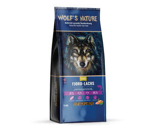 Produktbild von Wolfsblut Wolf's Nature Light Senior Hundefutter Fjord-Lachs Getreidefrei 13 kg