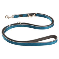 Produktbild von Wolters Active Pro Comfort Führleine aus Nylon für Hunde in Petrol Anthrazit Größe XL - 200 cm