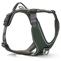 Wolters Active Pro Comfort Hundegeschirr aus Nylon grün grau Brustumfang 40-47,5 cm – Bild 1 von 11