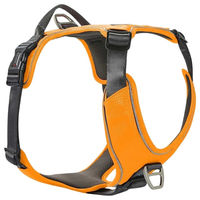 Produktbild von WOLTERS Active Pro Comfort Hundegeschirr aus Nylon in Orange/Grau 80-95 cm