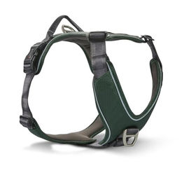 WOLTERS Active Pro Comfort Hundegeschirr Sportgeschirr aus Nylon grün/grau Größe 7 – Bild 1 von 7