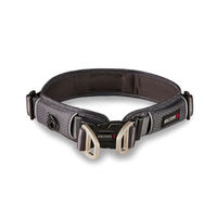 Produktbild von Wolters Active Pro Comfort Hundehalsband aus Nylon in Anthrazit Grau Schwarz 40-45 cm