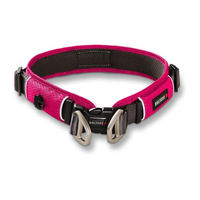 Produktbild von WOLTERS Active Pro Comfort Hundehalsband aus Nylon Magenta/Grau 52-59 cm