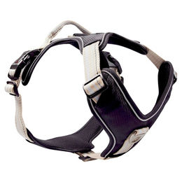 Wolters Active Pro Hundegeschirr Sportgeschirr aus Polyester Beige Schwarz XXL – Bild 1 von 7