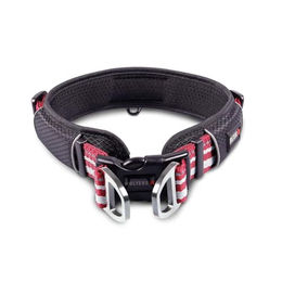 Wolters Active Pro Hundehalsband aus Polyester rot schwarz XL 59-66 cm – Bild 1 von 5