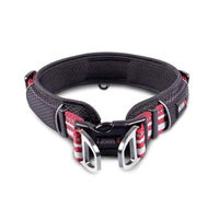 Produktbild von Wolters Active Pro Hundehalsband aus Polyester rot schwarz XL 59-66 cm