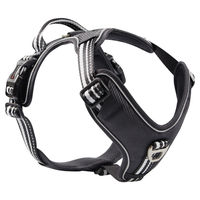 Produktbild von Wolters Active Pro Sportgeschirr für Hunde aus Polyester Schwarz Silber Größe 5