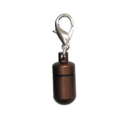 Produktbild von Wolters Aluminium-Adresshülse braun waterproof für kleine bis mittlere Hunde