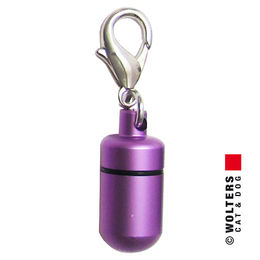 Produktbild von Wolters Aluminium-Adresshülse lila wasserdicht Durchmesser 14 mm