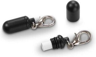 Wolters Aluminium-Adresshülse schwarz 12 mm waterproof – Bild 1 von 2