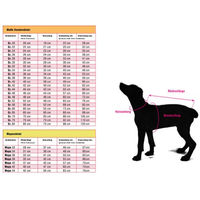 Produktbild von Wolters Amundsen Winterjacke für Hunde schwarz wasserdicht aus Polyester mit Rückenlänge 22 cm