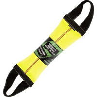 Produktbild von Wolters Apportierdummy Beißwurst aus Feuerwehrschlauch für Hunde in Neon Gelb