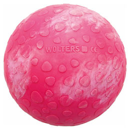 Wolters Aqua-Fun Wasserball für Hunde aus Naturkautschuk Himbeere Größe S - 5 cm – Bild 1 von 5
