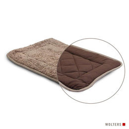 Produktbild von Wolters Bio Hundematte aus Baumwolle braun/beige Größe S