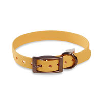 Produktbild von WOLTERS Biothane Halsband für Hunde Gelb wasserabweisend und allergikerfreundlich