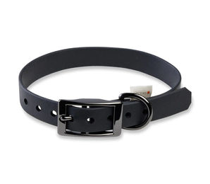 Produktbild von WOLTERS Biothane Halsband für Hunde Schwarz Wasserabweisend Klein