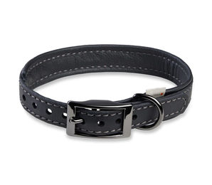 Produktbild von WOLTERS Biothane Halsband für kleine Hunde in Schwarz waterproof