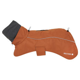 Wolters Cape Adventure Hundejacke Winter wasserdicht braun Rückenlänge 52 cm – Bild 1 von 2