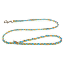 Produktbild von WOLTERS Cityleine Everest reflektierend aus Nylon in Türkis/Gelb 100 cm x 9 mm