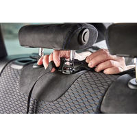 Produktbild von WOLTERS Clean Car Autoschondecke aus Polyester wasserdicht Schwarz