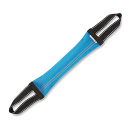 Wolters Clever Dogz Dummy aus Feuerwehrschlauch mit zwei Schlaufen blau 40 x 8 cm – Bild 1 von 1