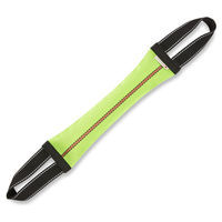 Produktbild von Wolters Clever Dogz Dummy aus Feuerwehrschlauch mit zwei Schlaufen grün 30 x 8 cm
