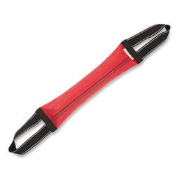Wolters Clever Dogz Dummy aus Feuerwehrschlauch mit zwei Schlaufen rot 20 x 8 cm – Bild 1 von 1