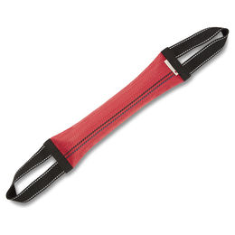 Wolters Clever Dogz Dummy aus Feuerwehrschlauch mit zwei Schlaufen rot 30 x 8 cm – Bild 1 von 1