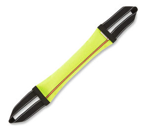 Produktbild von WOLTERS Clever Dogz Dummy Wurfspielzeug aus Feuerwehrschlauch mit zwei Schlaufen und waterproof Funktion für Hunde