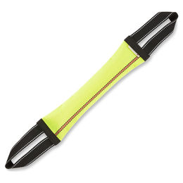 Produktbild von Wolters Clever Dogz Dummy Wurfspielzeug mit zwei Schlaufen Gelb 30 x 8 cm