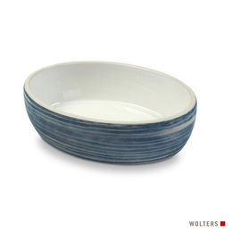 Wolters Diner Stone Futternapf für Katzen aus Keramik Blau 300 ml - 0,3 l – Bild 1 von 2