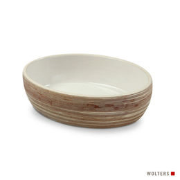 Produktbild von Wolters Diner Stone Futternapf für Katzen aus Keramik braun - 0,3 l