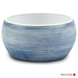 Wolters Diner Stone Keramik Futternapf für Hunde Blau Größe S 0,25l - 0,25 l – Bild 1 von 7