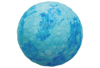 Wolters Dog Fun Ball Hundespielzeug aus Naturkautschuk Größe S in Türkis/Blau - 5 cm – Bild 1 von 6
