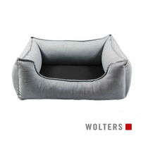 Produktbild von Wolters Dog Lounge Hundebett Noble Stripes Denim/Granit Baumwolle Größe M