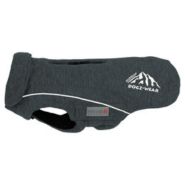 Produktbild von WOLTERS Dogz-Wear Fleecejacke für Hunde aus Polyester in Grau wasserabweisend