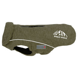 Wolters Dogz-Wear Fleecejacke für Hunde in Grün, 52 cm, wasserabweisend – Bild 1 von 2