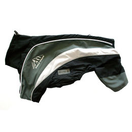 Produktbild von Wolters Dogz Wear Regenmantel für Hunde schwarz grau waterproof