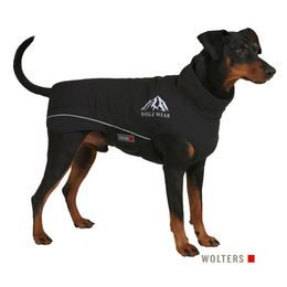 Wolters Dogz-Wear Skijacke für Hunde schwarz waterproof Polyester Rückenlänge 46 cm – Bild 1 von 4