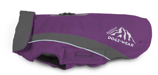 Produktbild von WOLTERS Dogz-Wear Skijacke für Hunde wasserdicht aus Polyester in Lila