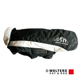 Produktbild von Wolters Dogz Wear Skijacke für Hunde wasserdicht aus Polyester schwarz/grau