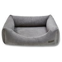 Produktbild von Wolters Dream-Well Heaven Hundebett Velours Dunkelgrau Größe S