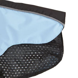 Wolters Easy Rain Hunderegenmantel wasserdicht Schwarz/Blau 80 cm – Bild 1 von 2