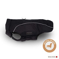 Produktbild von Wolters Easy Rain Regenjacke für Dackel Schwarz 38 cm wasserabweisend