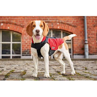 Produktbild von Wolters Easy Rain Regenjacke für Hunde wasserdicht aus Polyester Beige Grau 46 cm