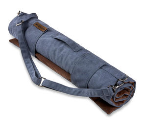 Produktbild von WOLTERS Easy Travel Reisedecke für Hunde aus Baumwolle Blau rollbar