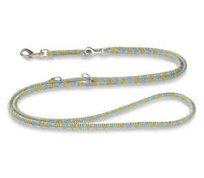Produktbild von WOLTERS Everest Führleine für Hunde aus Nylon in Türkis/Gelb Größe M - 3 m