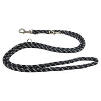 Produktbild von Wolters Everest Führleine für Hunde aus Nylon schwarz grau 200 cm x 13 mm - 200 cm